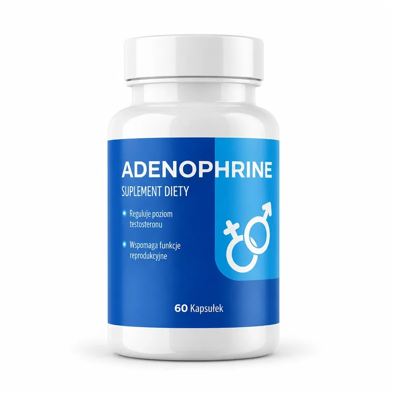 Adenophrine – słoik kapsułek dla mężczyzn