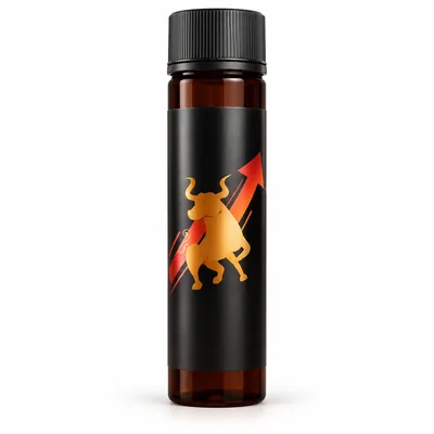 Bull Run Shot – szklana fiolka shota dla mężczyzn