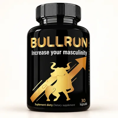 BullRun Ero – słoik kapsułek dla mężczyzn