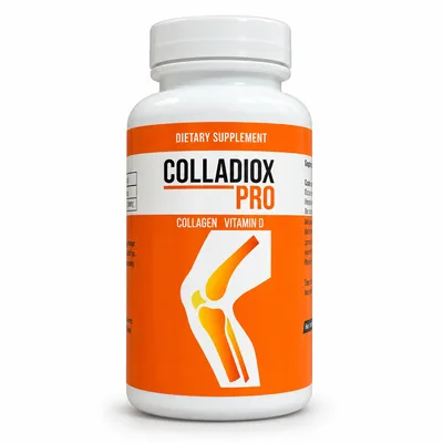 Colladiox Pro – słoik kapsułek z kolagenem i witaminą D
