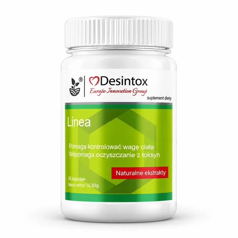 Desintox – słoik kapsułek Linea wspierających oczyszczanie
