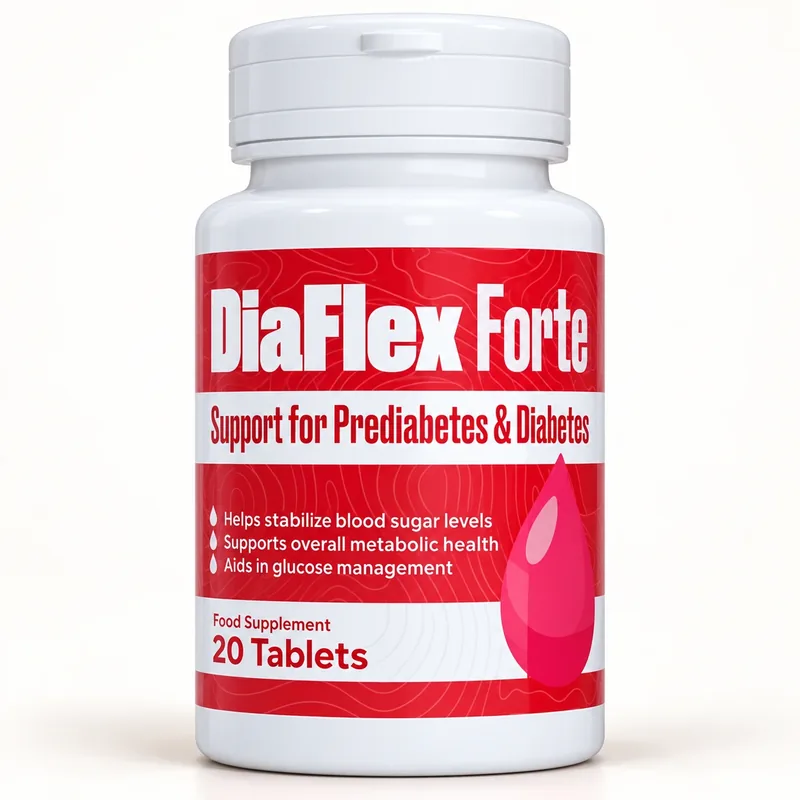 DiaFlex Forte – słoik tabletek na stabilny poziom cukru