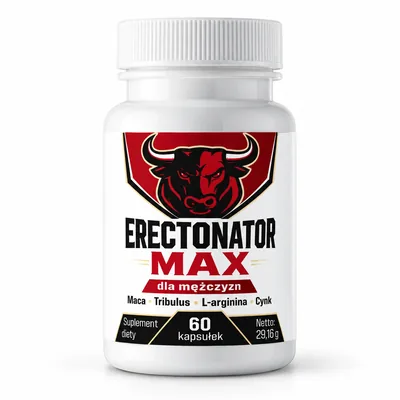 Erectonator Max – słoik kapsułek dla mężczyzn