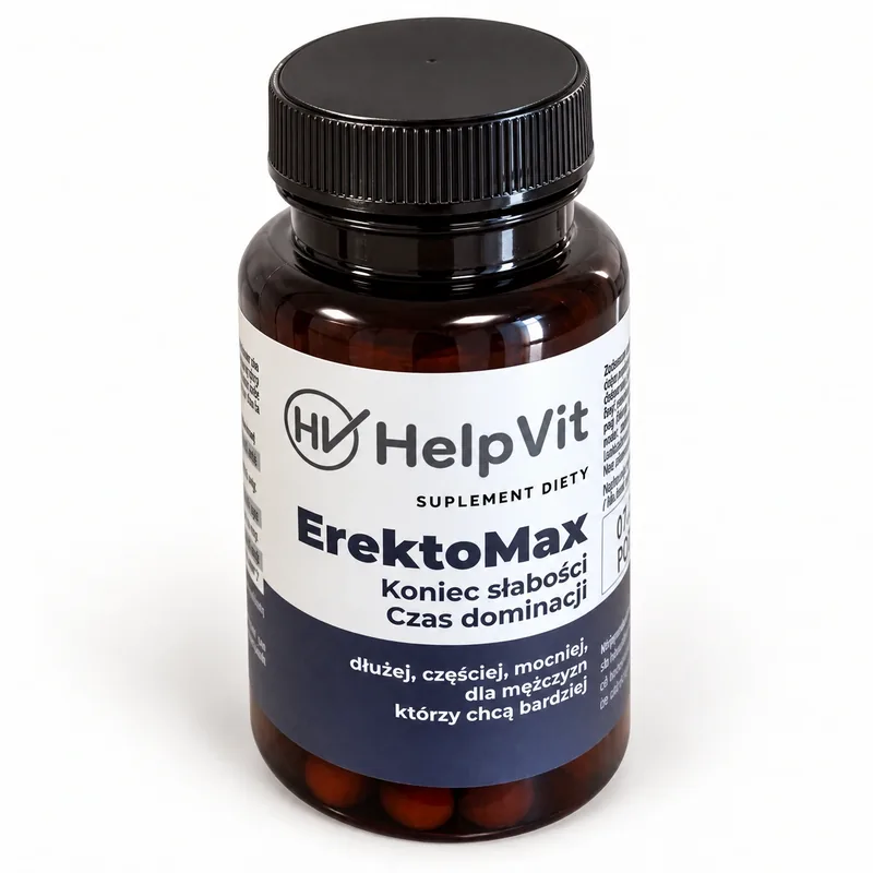 HelpVit ErektoMax – opakowanie pod innym kątem