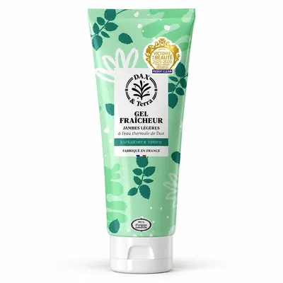 Gel Fraîcheur Dax & Terra – tuba chłodzącego żelu na ciężkie nogi