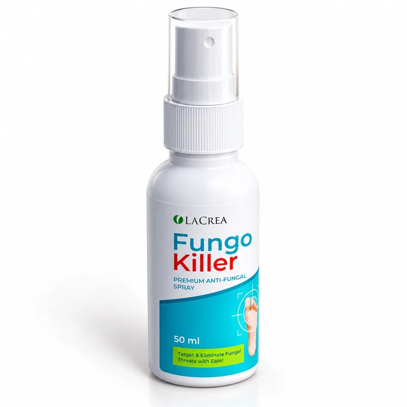 FungoKiller – spray z atomizerem na jasnym tle