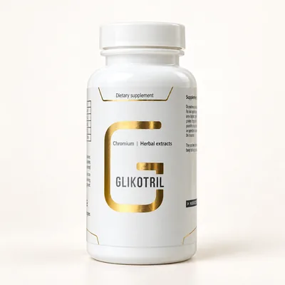 Glikotril – słoik kapsułek z chromem i ziołami