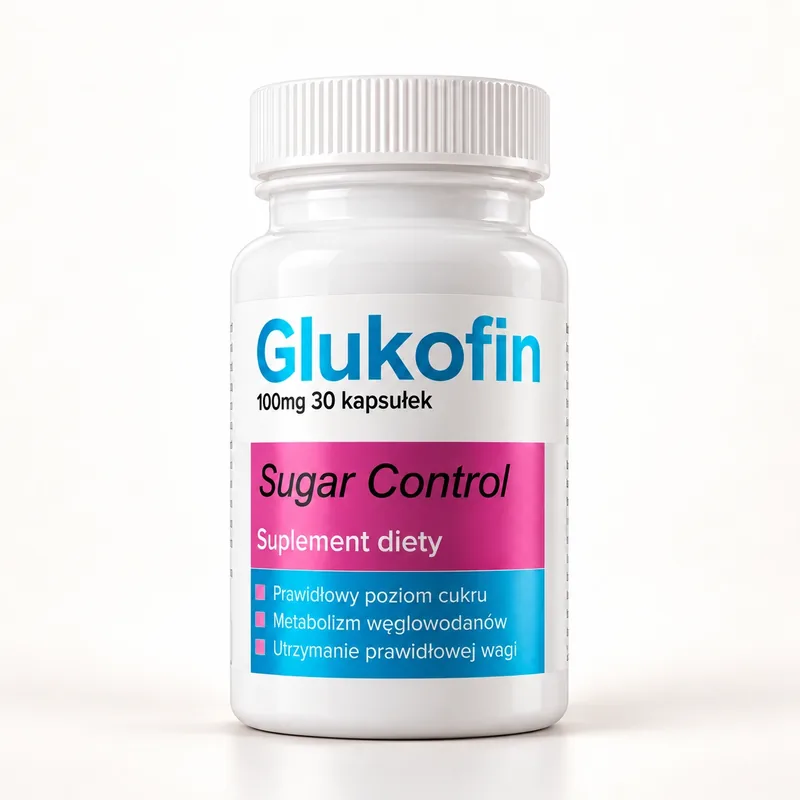 Glukofin – słoik kapsułek Sugar Control