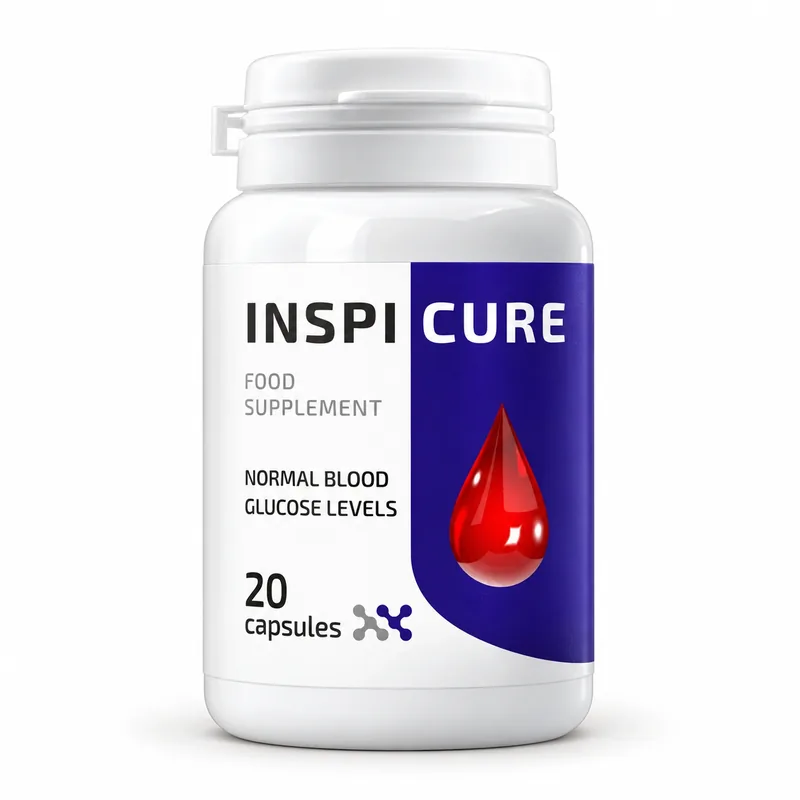 Inspicure – słoik kapsułek na prawidłowy poziom glukozy
