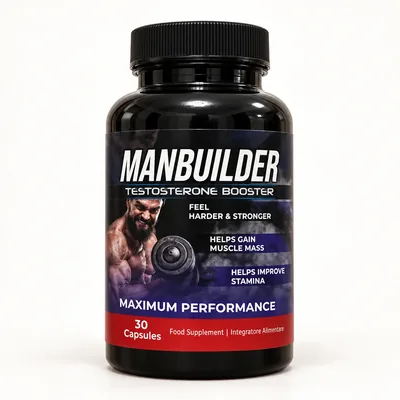 ManBuilder – słoik kapsułek dla mężczyzn