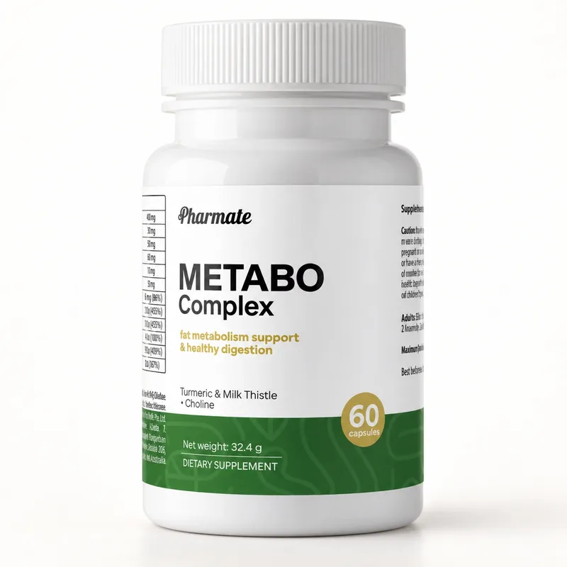 Metabo Complex – słoik kapsułek z kurkumą