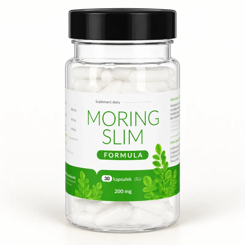 Moring Slim – słoik kapsułek roślinnych