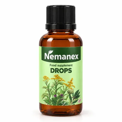Nemanex – butelka ziołowych kropli