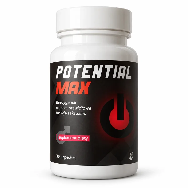 Potential Max – słoik kapsułek z buzdyganem