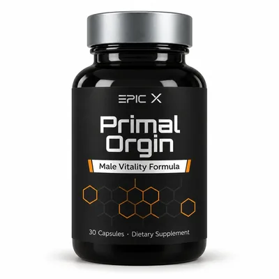Primal Origin – słoik kapsułek Male Vitality Formula