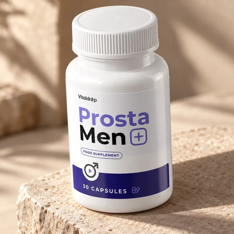 ProstaMen+ – opakowanie na kamiennym podeście