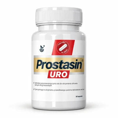 Prostasin Uro – słoik kapsułek z jeżówką i cynkiem