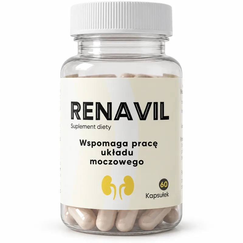 Renavil – słoik kapsułek na układ moczowy