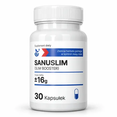 Sanuslim – słoik kapsułek z zieloną herbatą