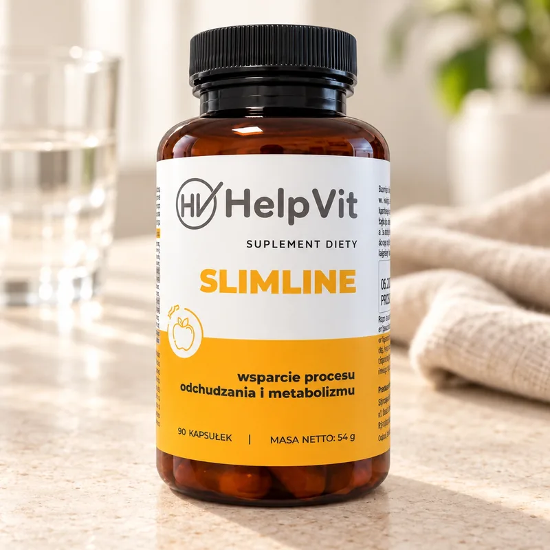 Slimline – słoik obok ręcznika