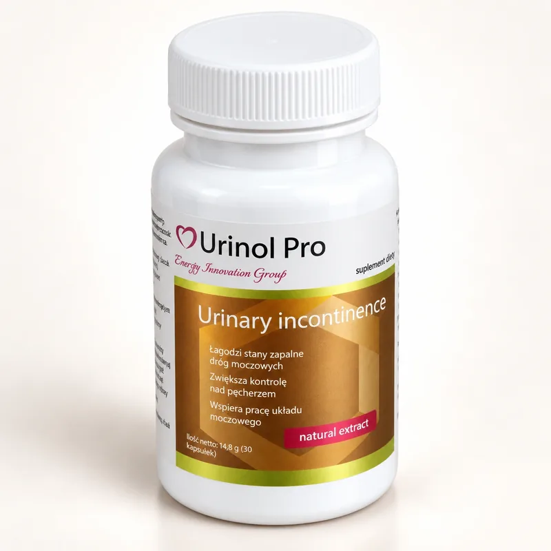 Urinol Pro – opakowanie pod innym kątem