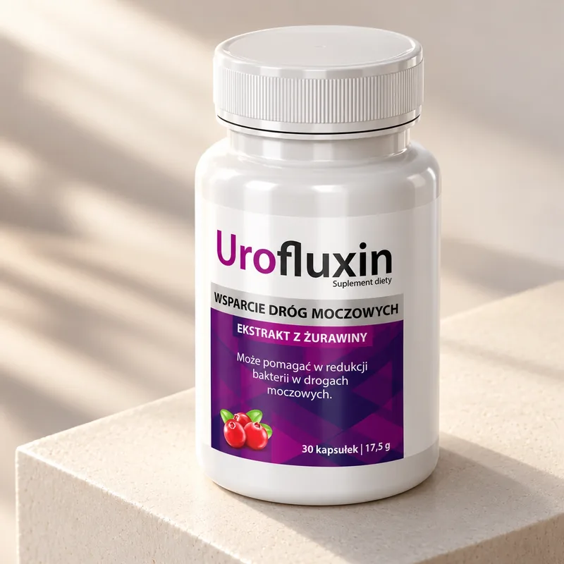Urofluxin – opakowanie na podeście