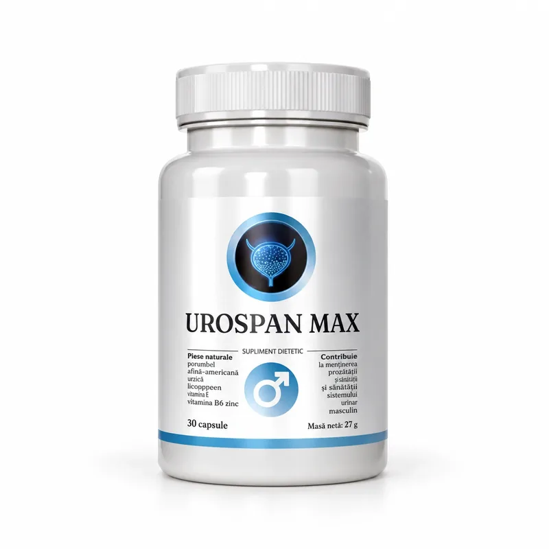 Urospan Max – słoik kapsułek dla mężczyzn