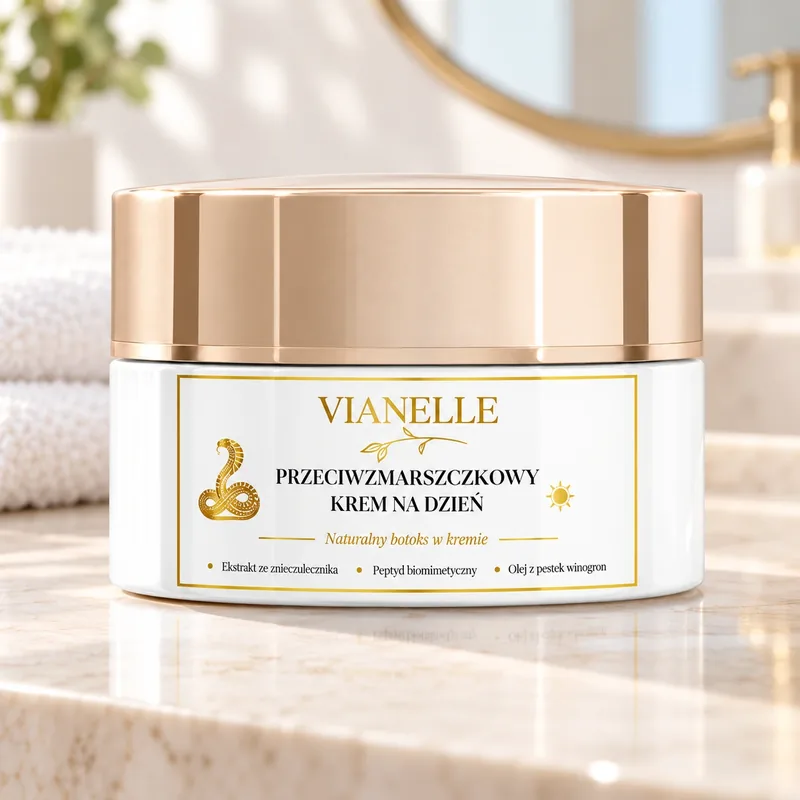 Vianelle – słoik kremu w łazience