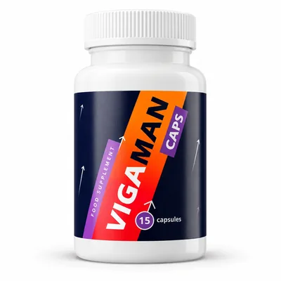 Vigaman Caps – słoik kapsułek dla mężczyzn