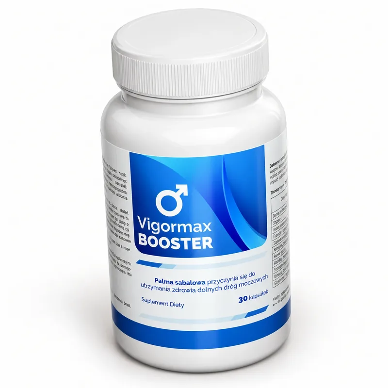 Vigormax Booster – opakowanie pod innym kątem