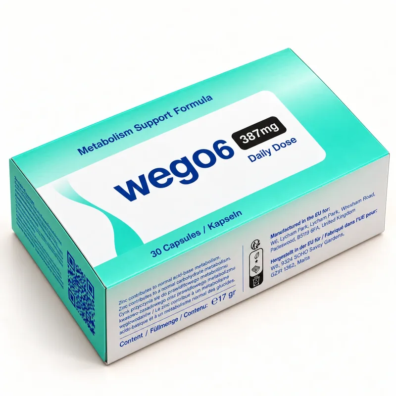 Wego6 – pudełko kapsułek na metabolizm